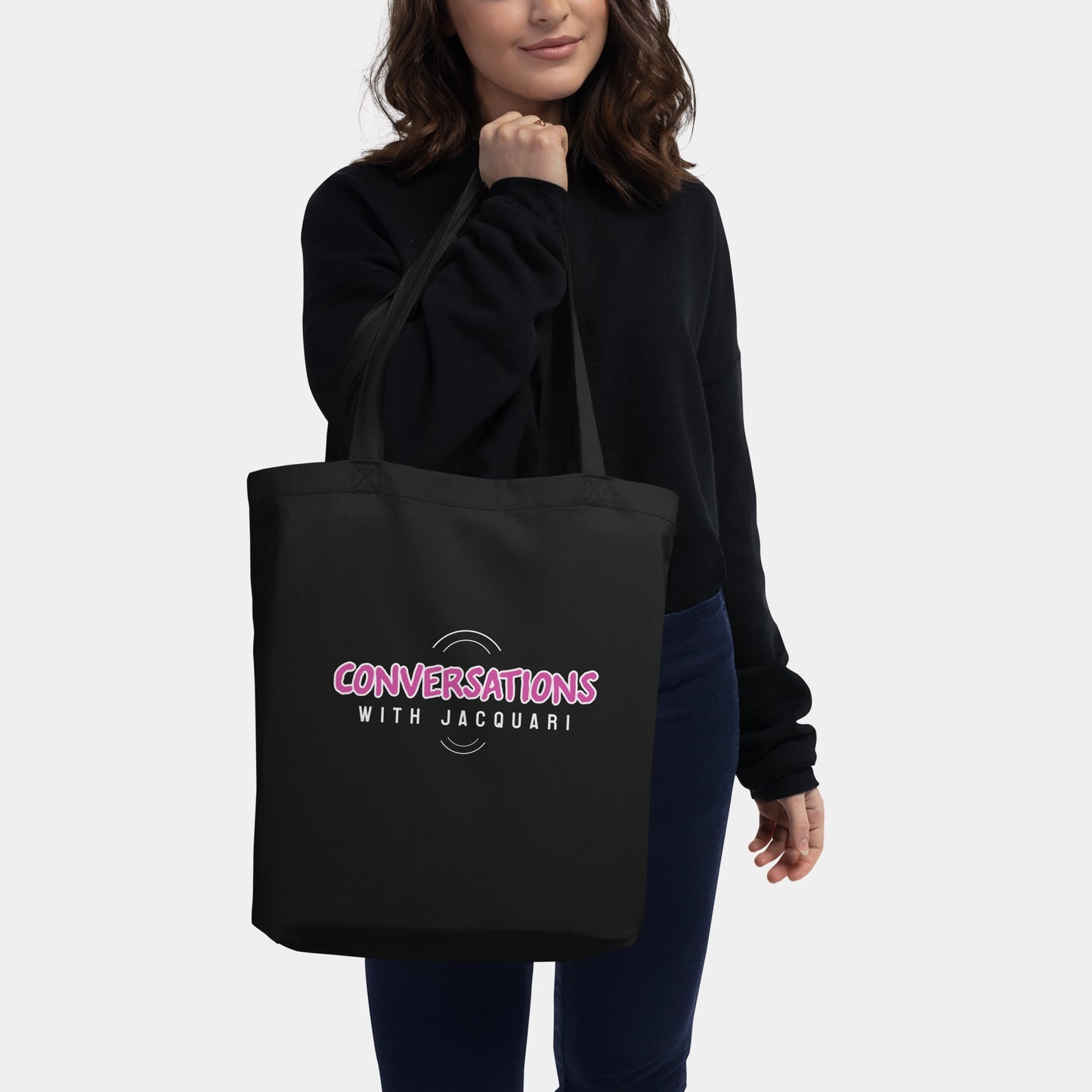 Conversations with Jacquari Eco Tote Bag
