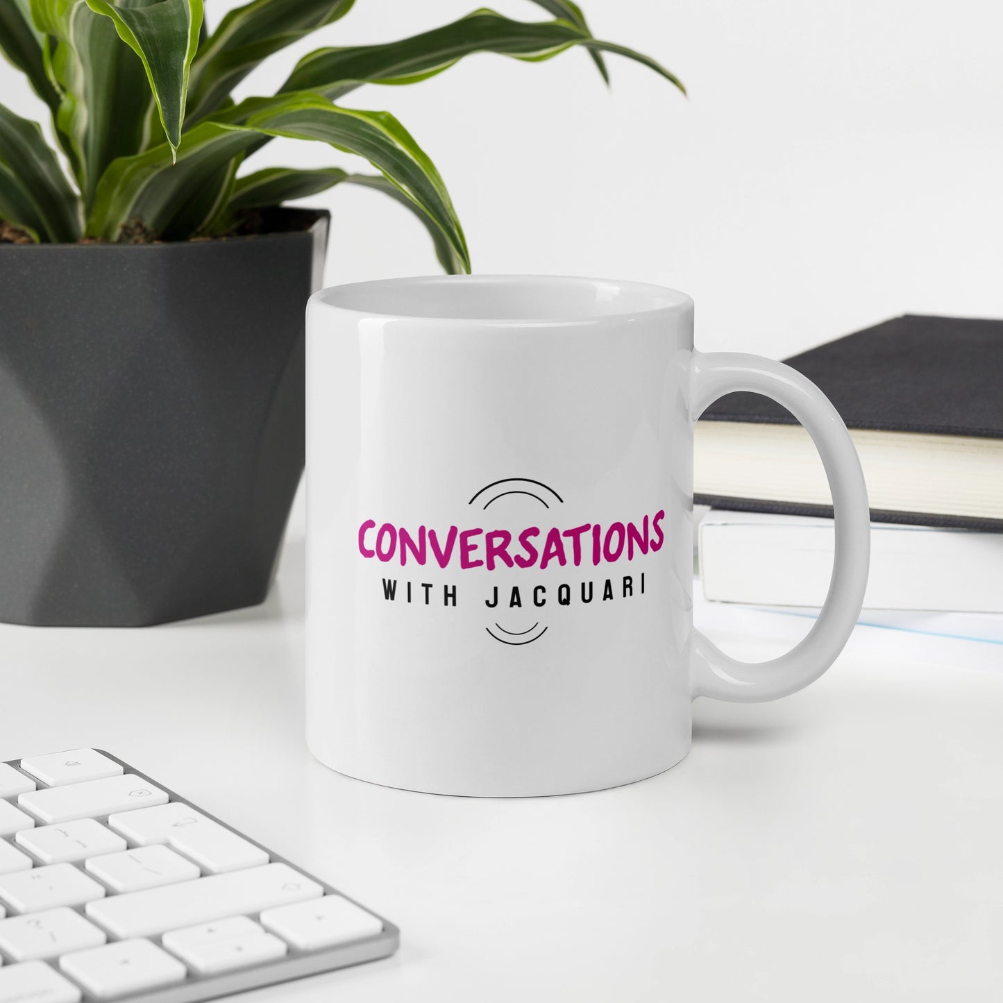 Conversations with Jacquari Mug (White)