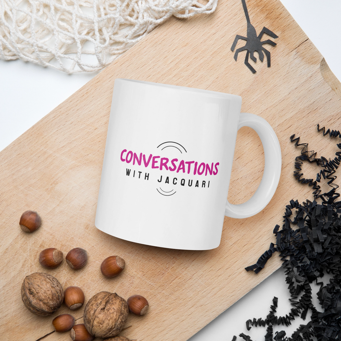 Conversations with Jacquari Mug (White)
